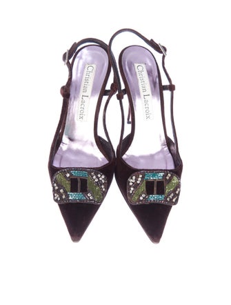Christian Lacroix Slingbacks