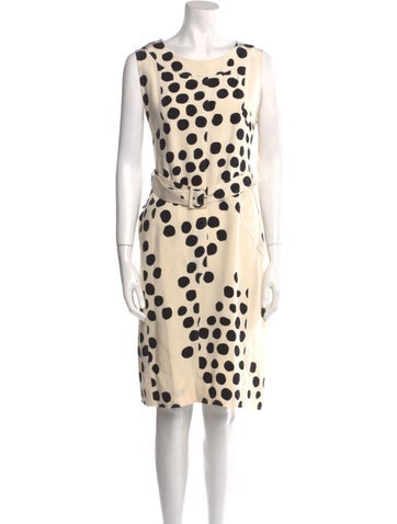 Christian Lacroix Dresses Vintage Knee-Length Dress Us14, Fr46 | XL