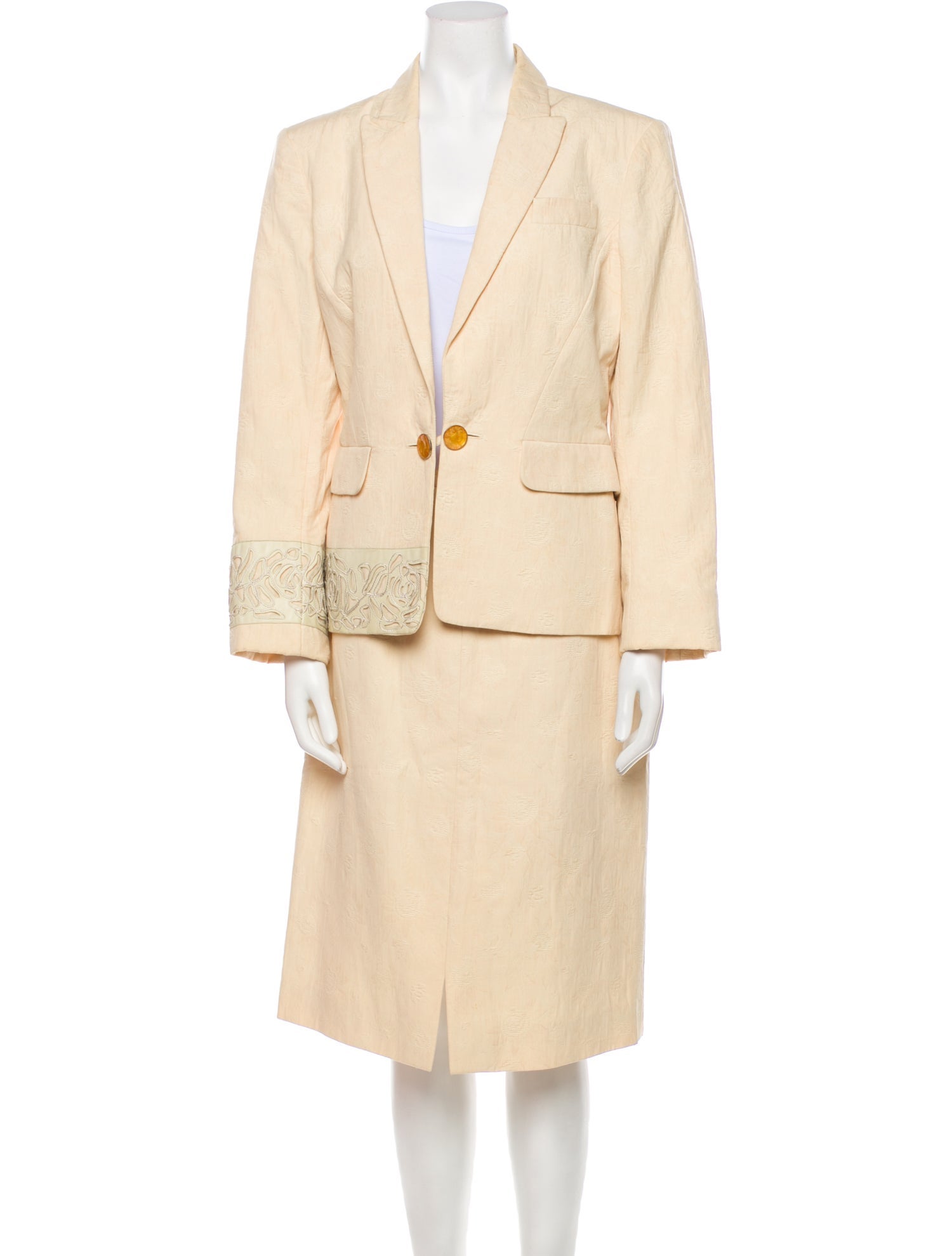 Christian Lacroix Vintage 1990's Skirt Suit