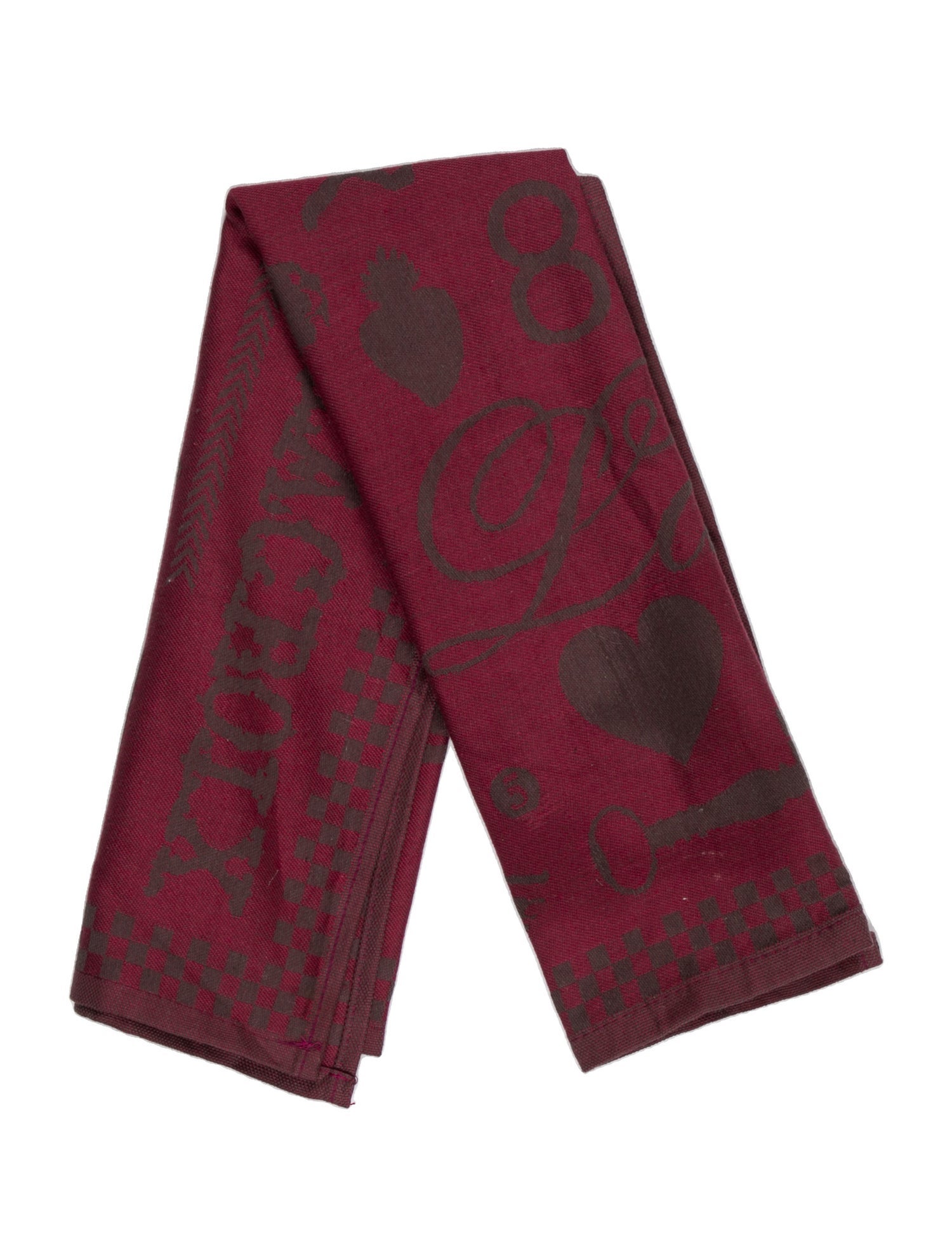 Christian Lacroix Striped Scarf