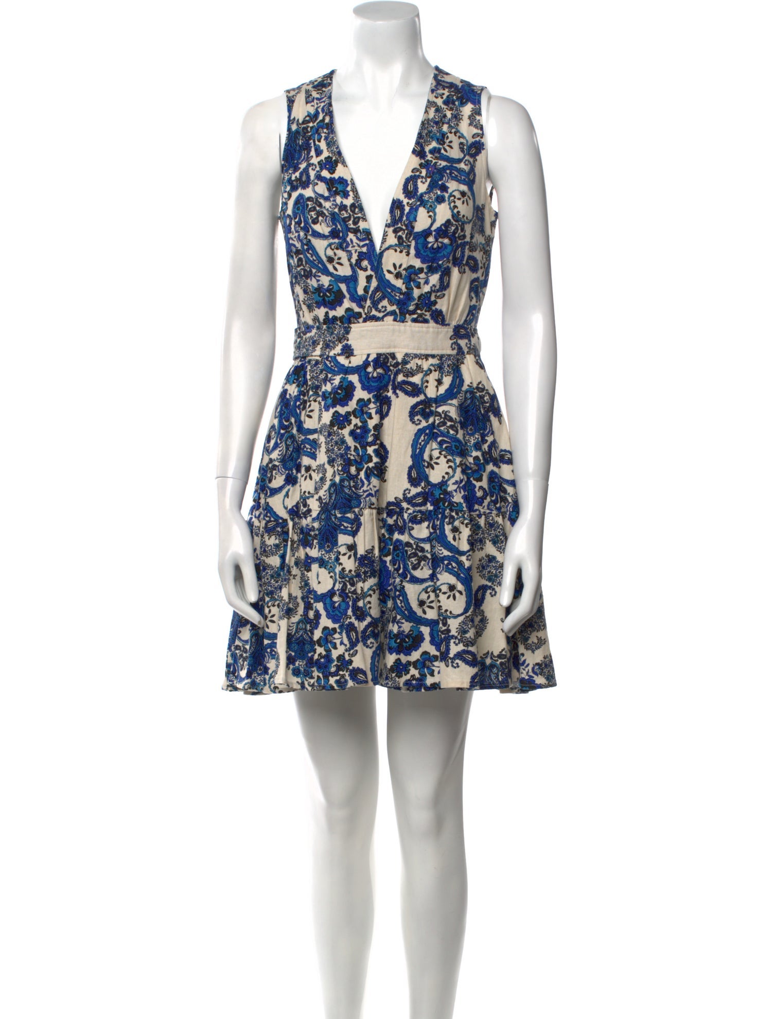 Christian Lacroix Floral Print Mini Dress