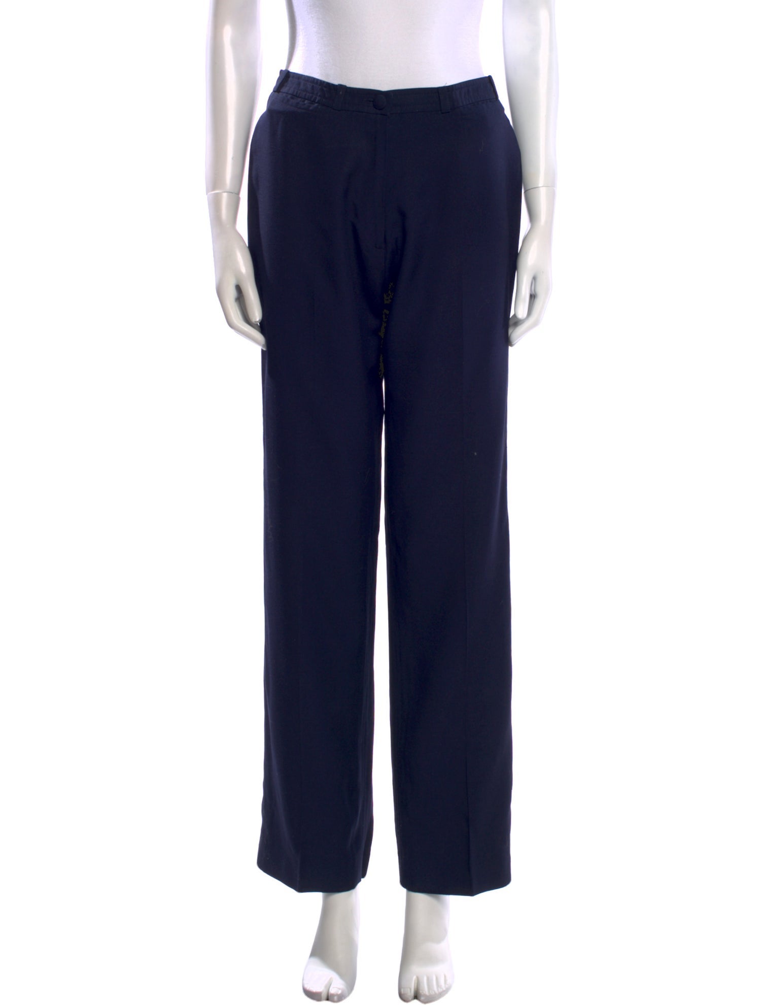 Christian Lacroix Wool Straight Leg Pants