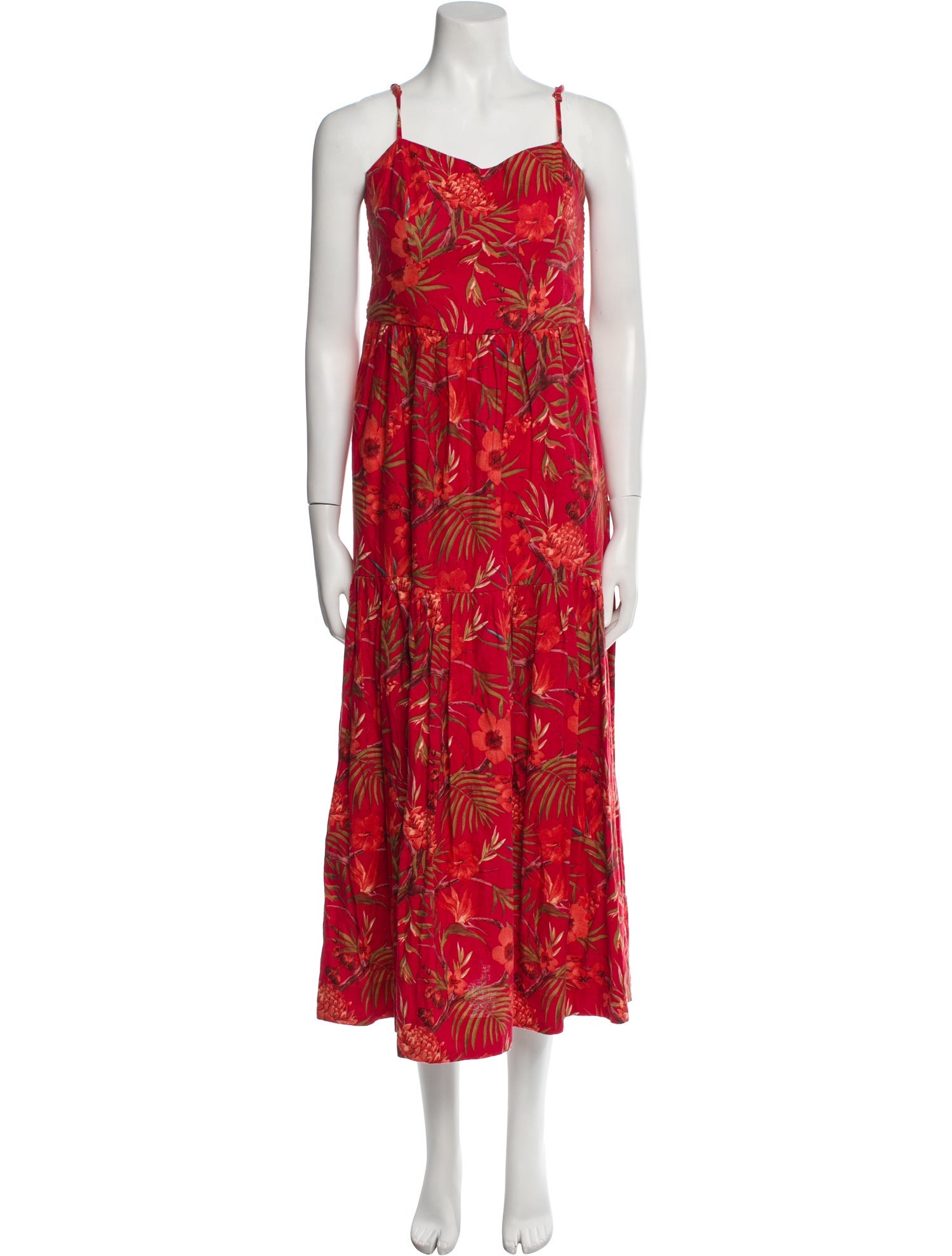 Christian Lacroix Floral Print Long Dress