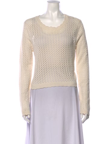 Christian Lacroix Knitwear Scoop Neck Sweater L