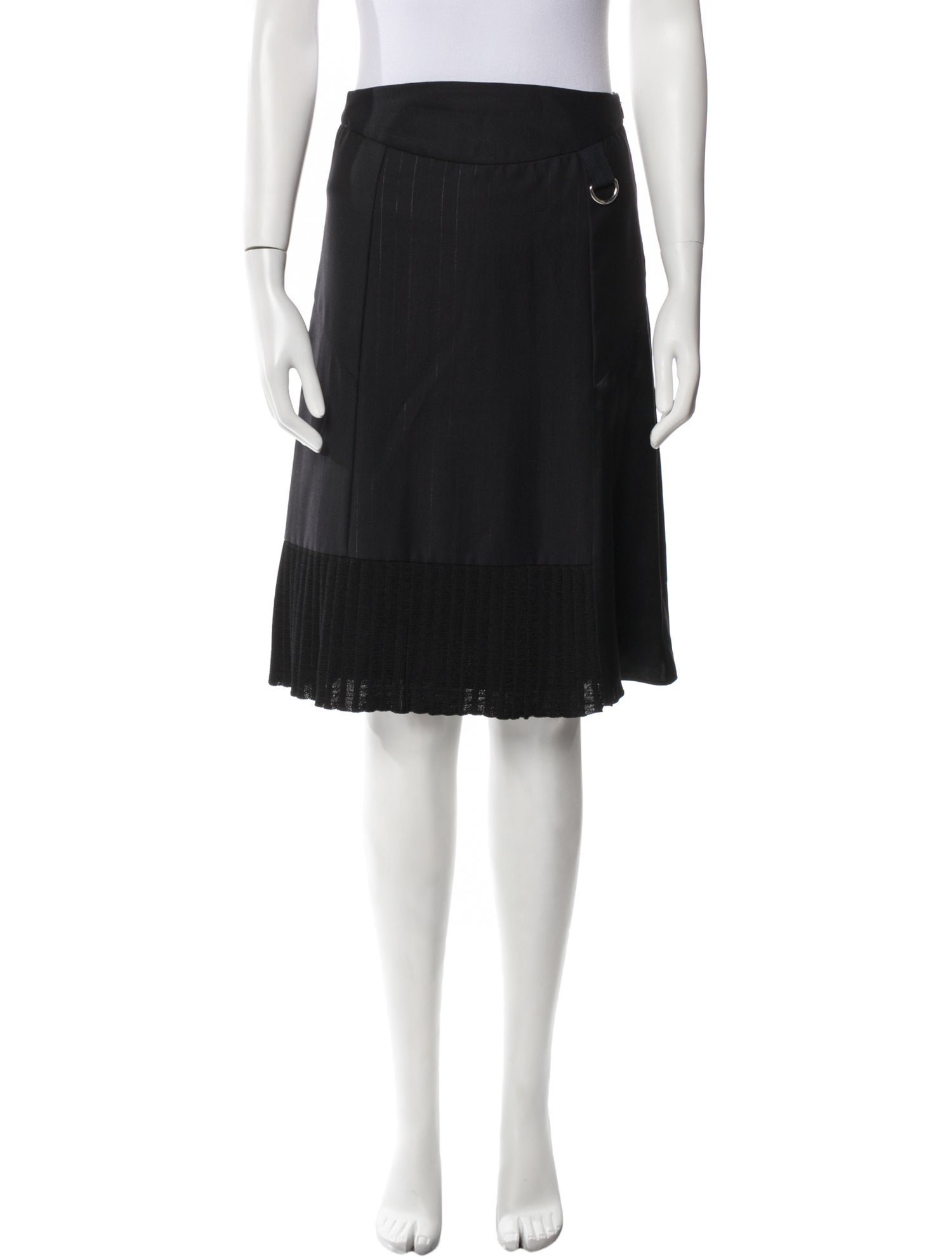 Christian Lacroix Wool Knee-Length Skirt