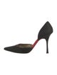 Christian Lacroix Canvas D'Orsay Pumps