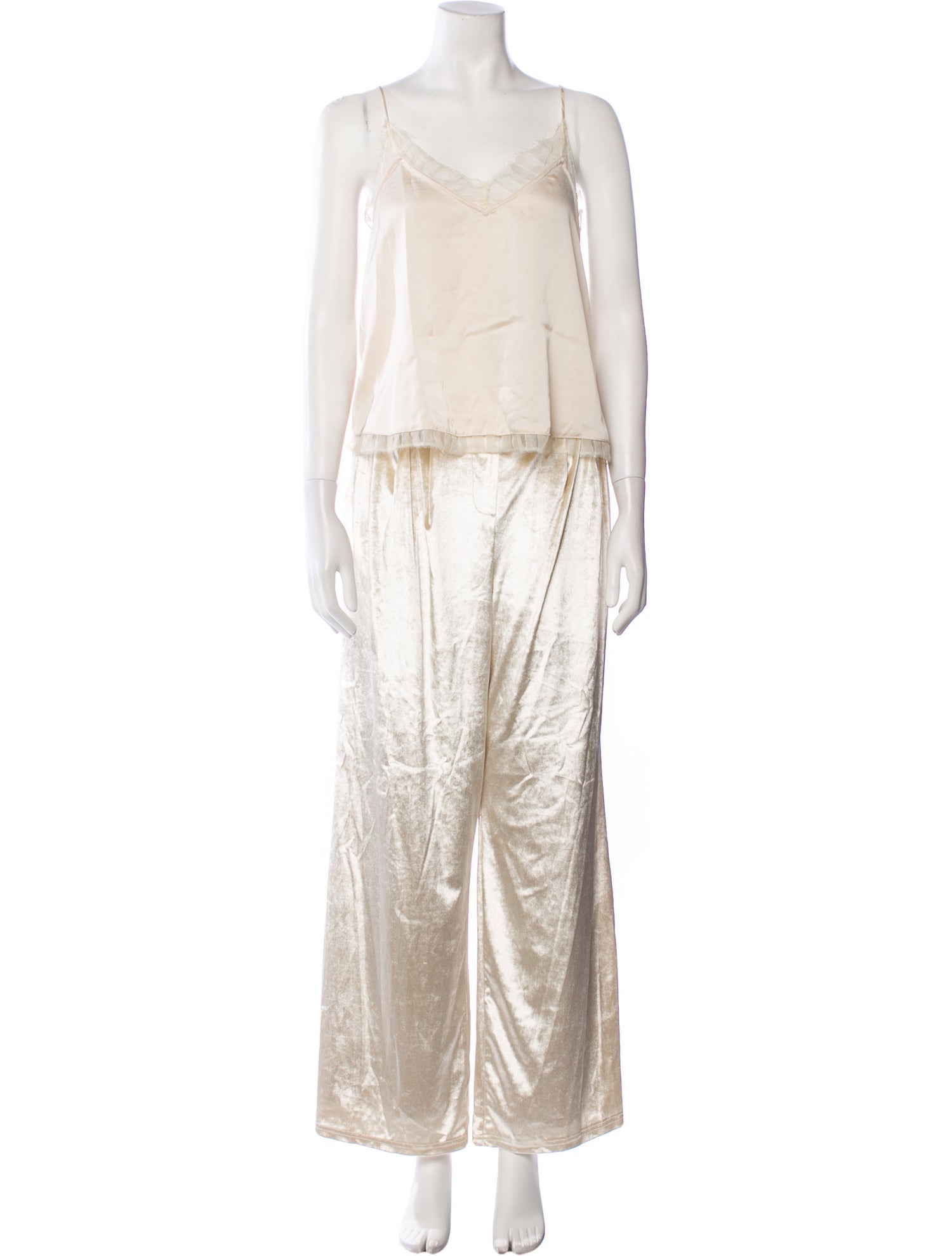 Christian Lacroix Mesh Accents Pant Set