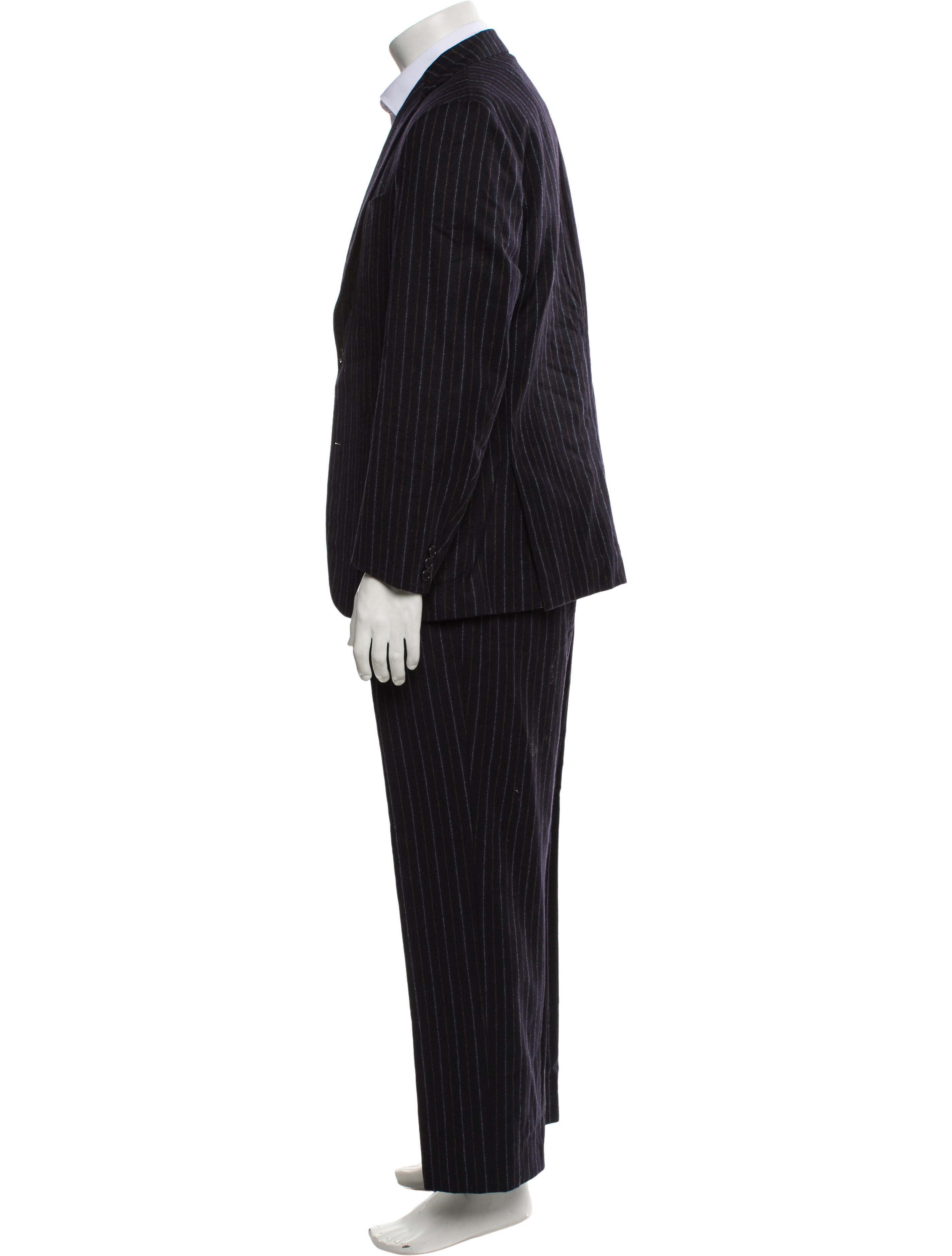 Christian Lacroix Wool Striped Two-Piece Suit
