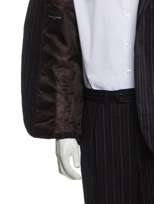 Christian Lacroix Wool Striped Two-Piece Suit