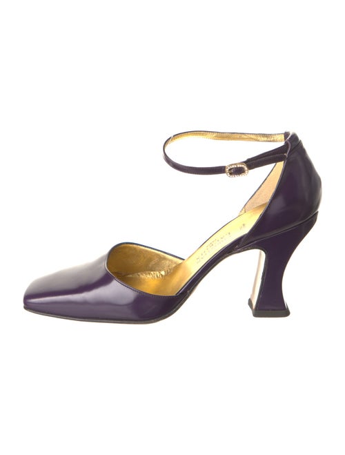 Christian Lacroix Leather D'Orsay Pumps