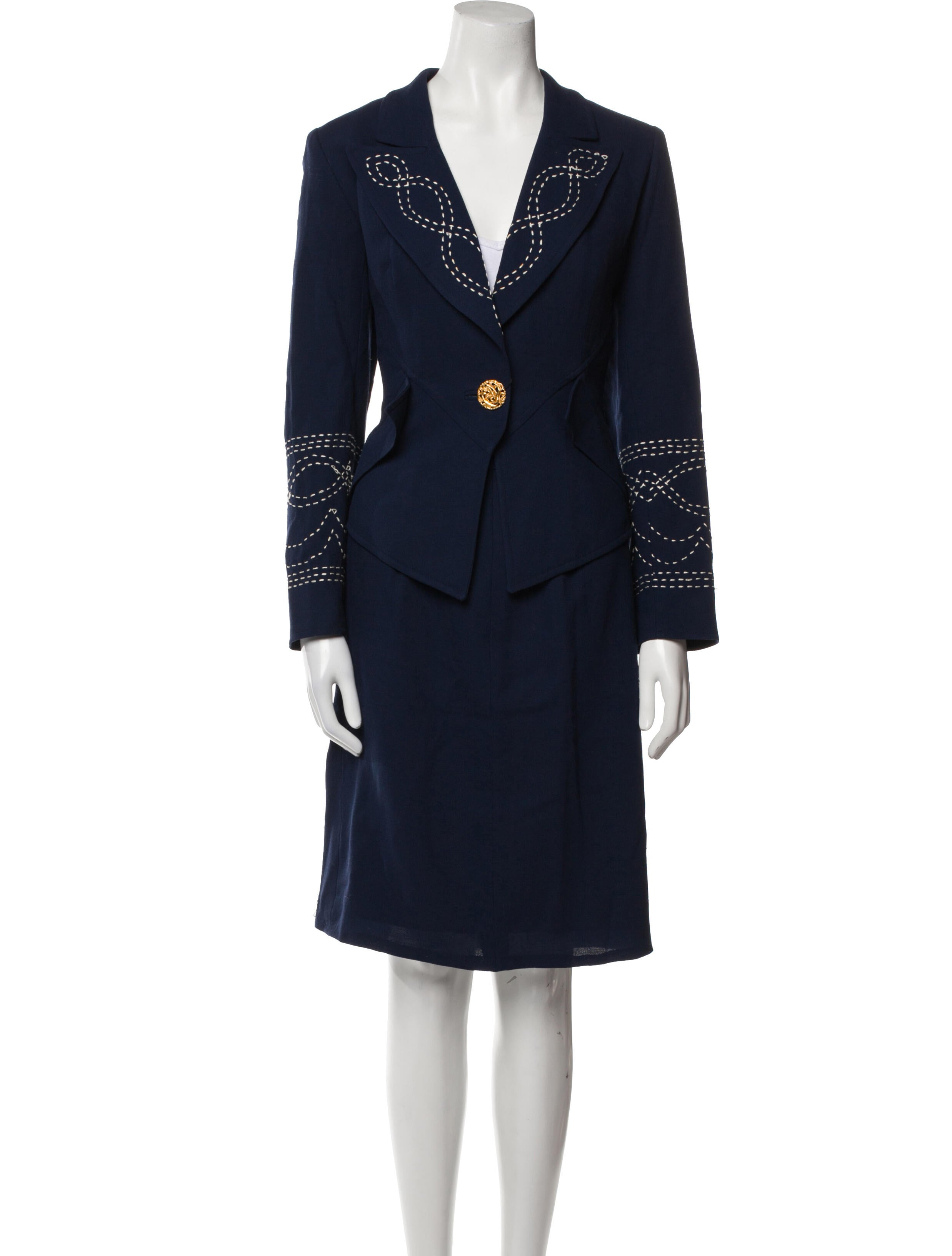 Christian Lacroix Vintage 1990's Skirt Set