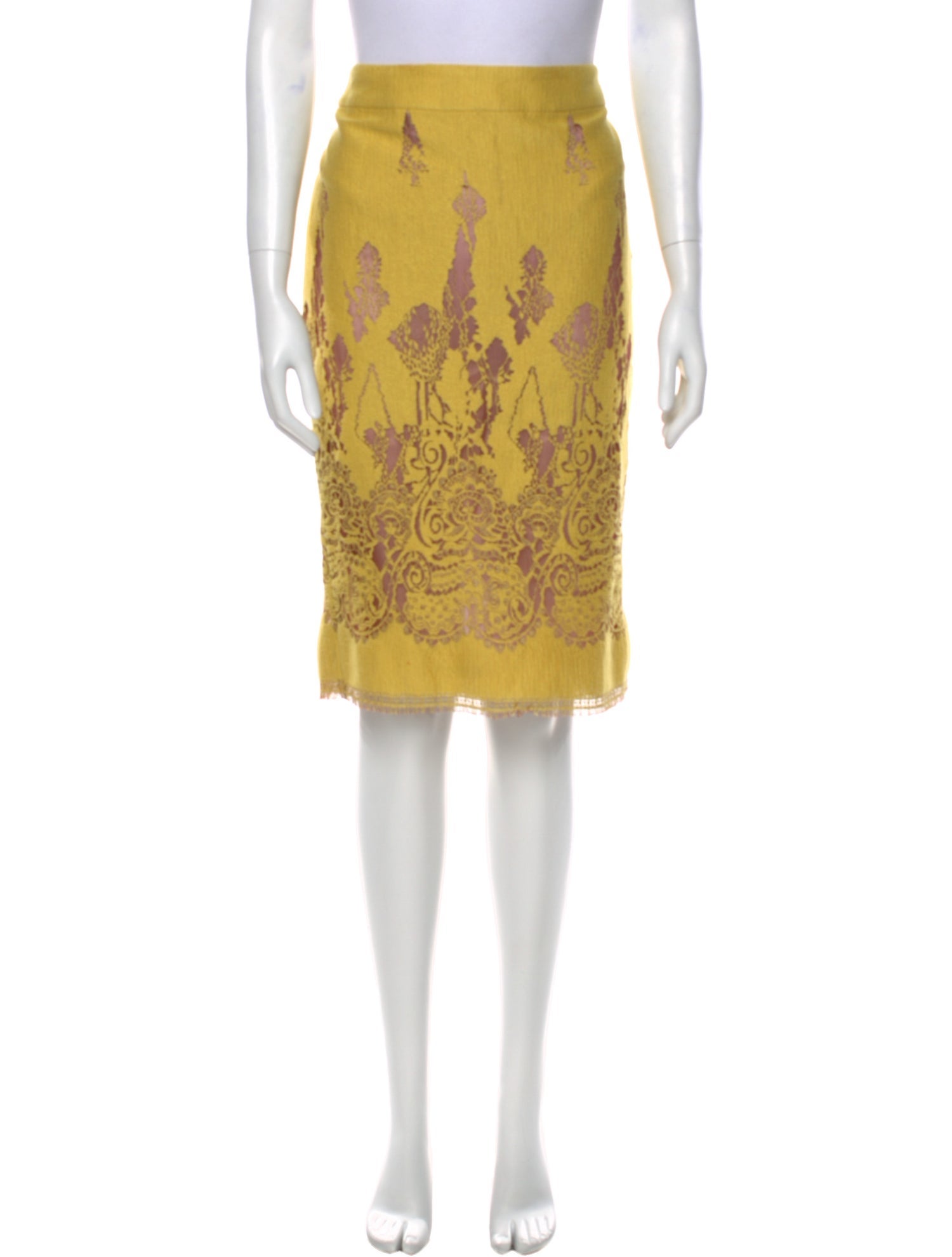 Bazar de Christian Lacroix Vintage Knee-Length Skirt