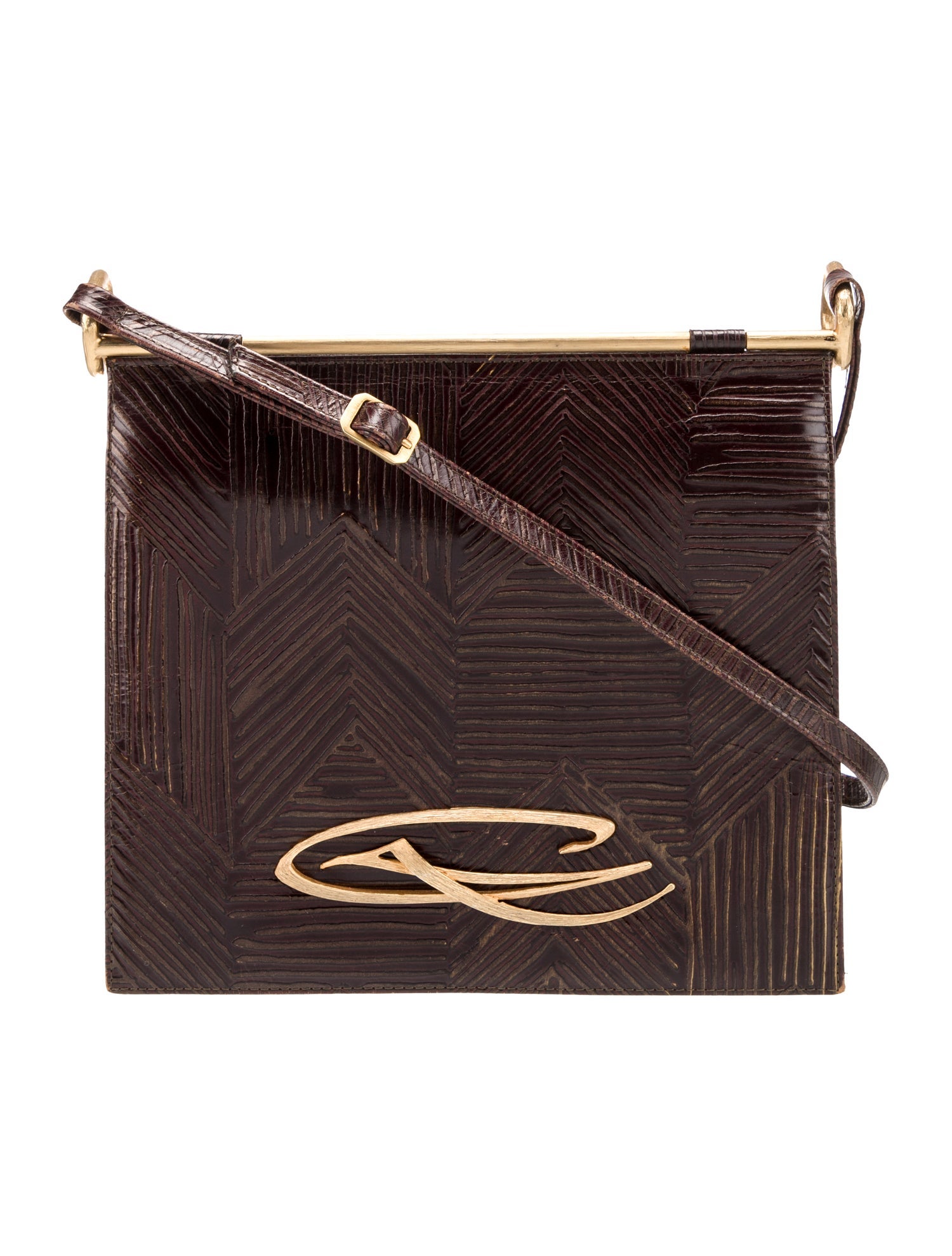 Christian Lacroix Leather Shoulder Bag