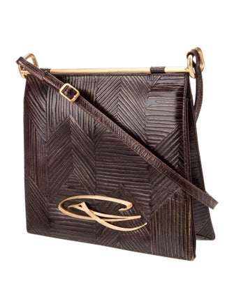 Christian Lacroix Leather Shoulder Bag