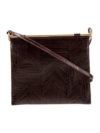 Christian Lacroix Leather Shoulder Bag