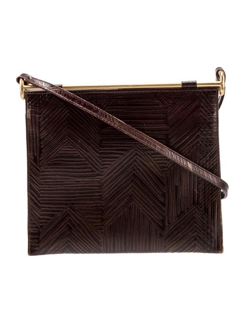 Christian Lacroix Leather Shoulder Bag