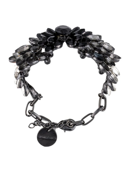 Christian Lacroix Crystal Cuff Bracelet