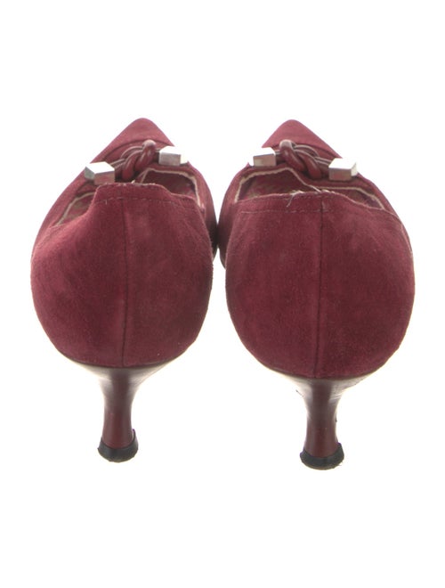 Christian Lacroix Suede Pumps