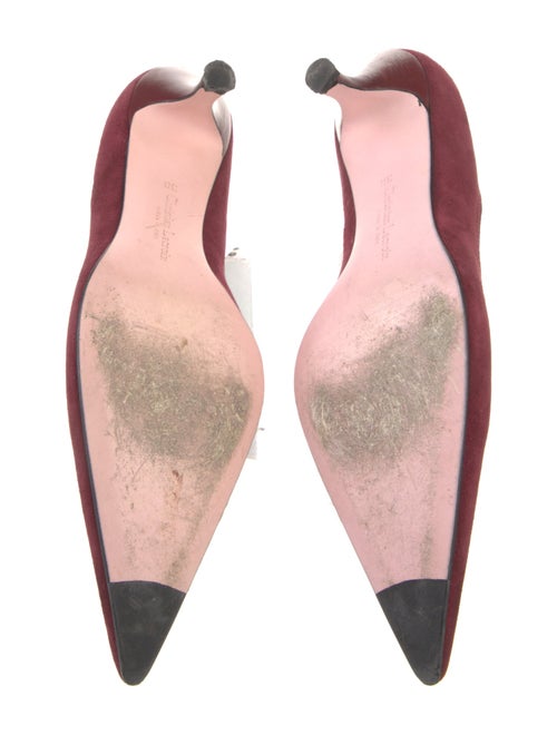 Christian Lacroix Suede Pumps