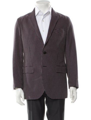 Christian Lacroix Suiting Embroidered Accent Blazer L