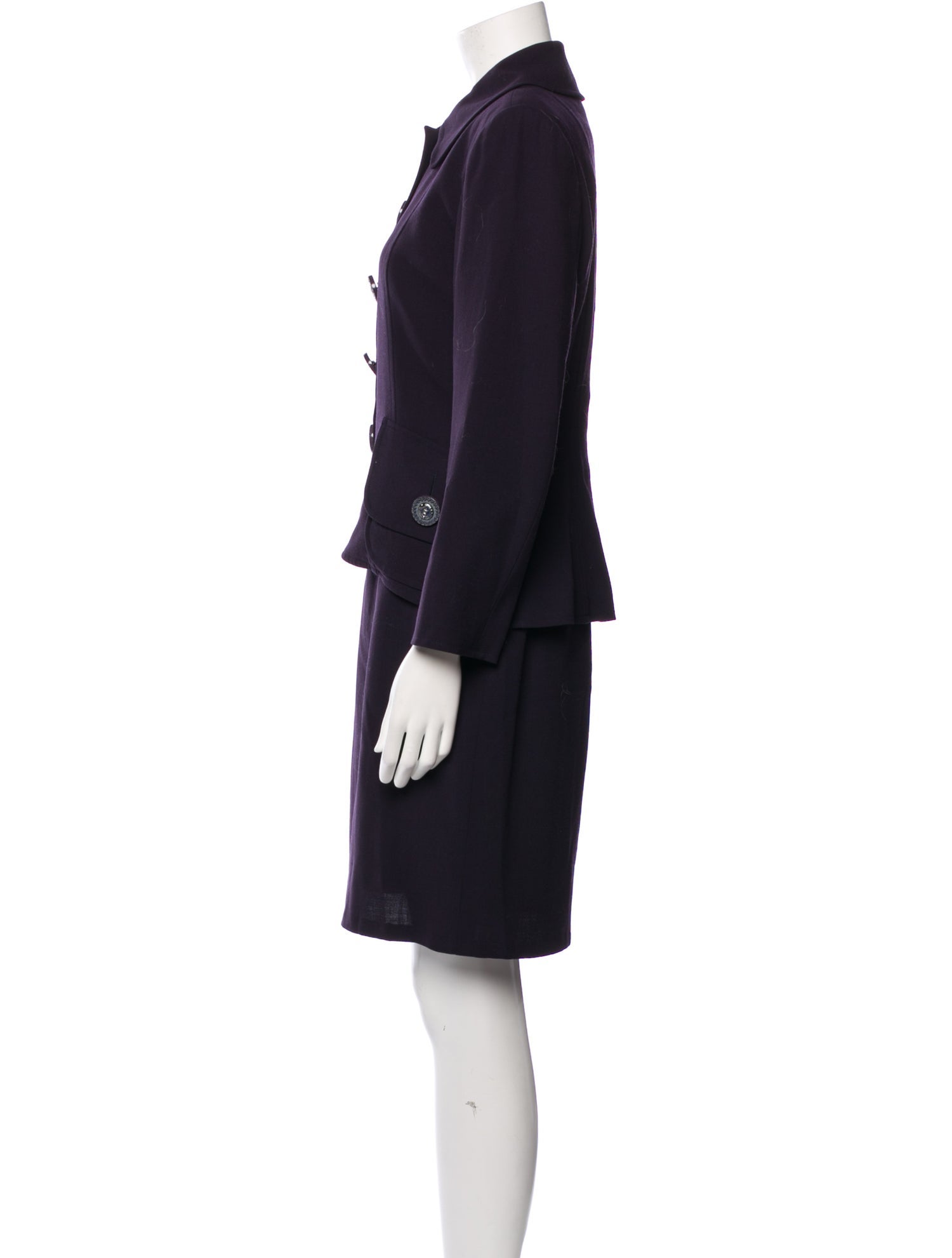 Christian Lacroix Wool Skirt Suit