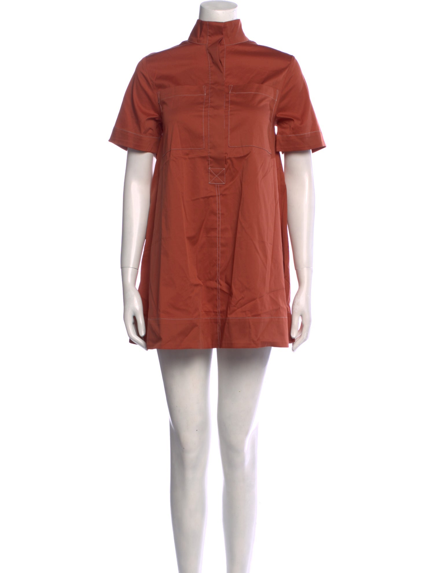 Christian Lacroix Mock Neck Mini Dress w/ Tags