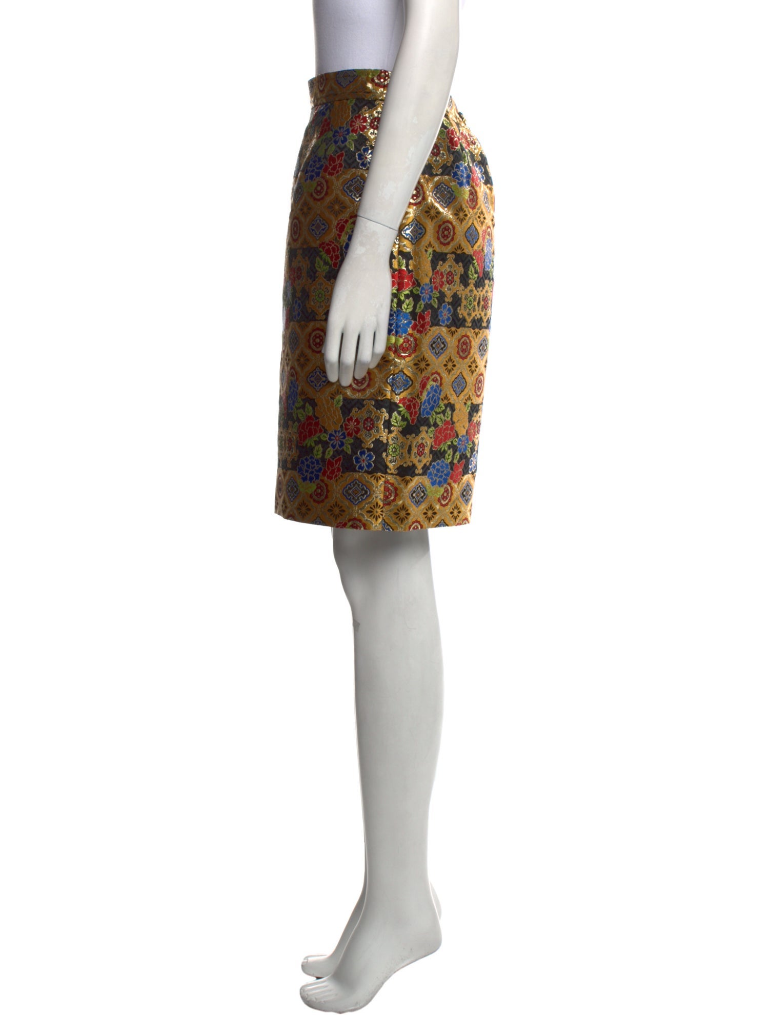 Christian Lacroix Vintage Knee-Length Skirt