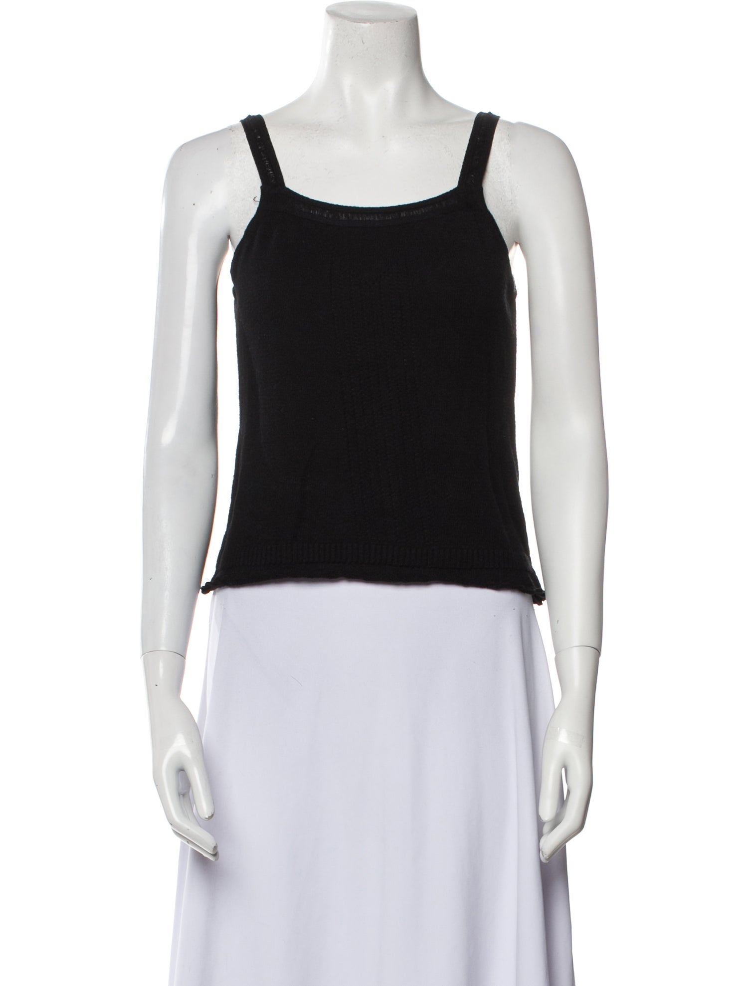 Christian Lacroix Square Neckline Sleeveless Top