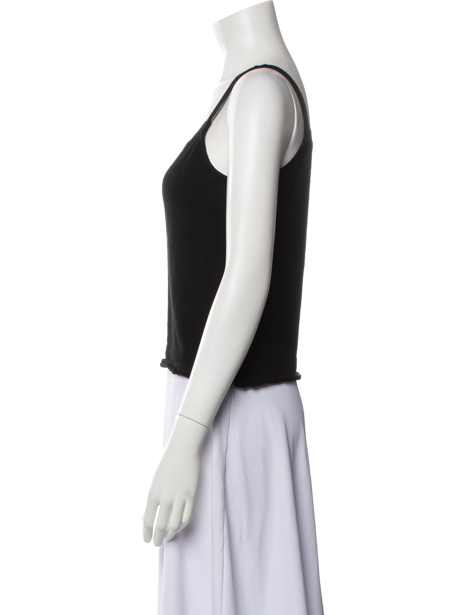 Christian Lacroix Square Neckline Sleeveless Top