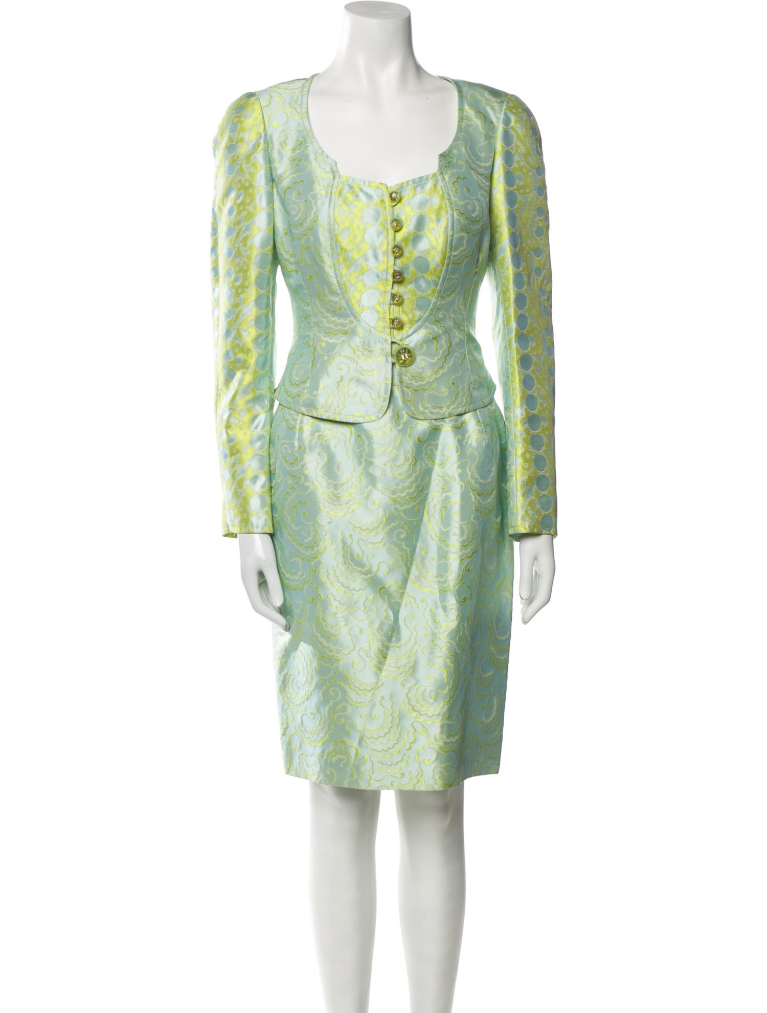 Christian Lacroix Vintage 1997 Skirt Suit