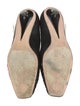 Christian Lacroix Satin Sequin Embellishments Ballet Flats