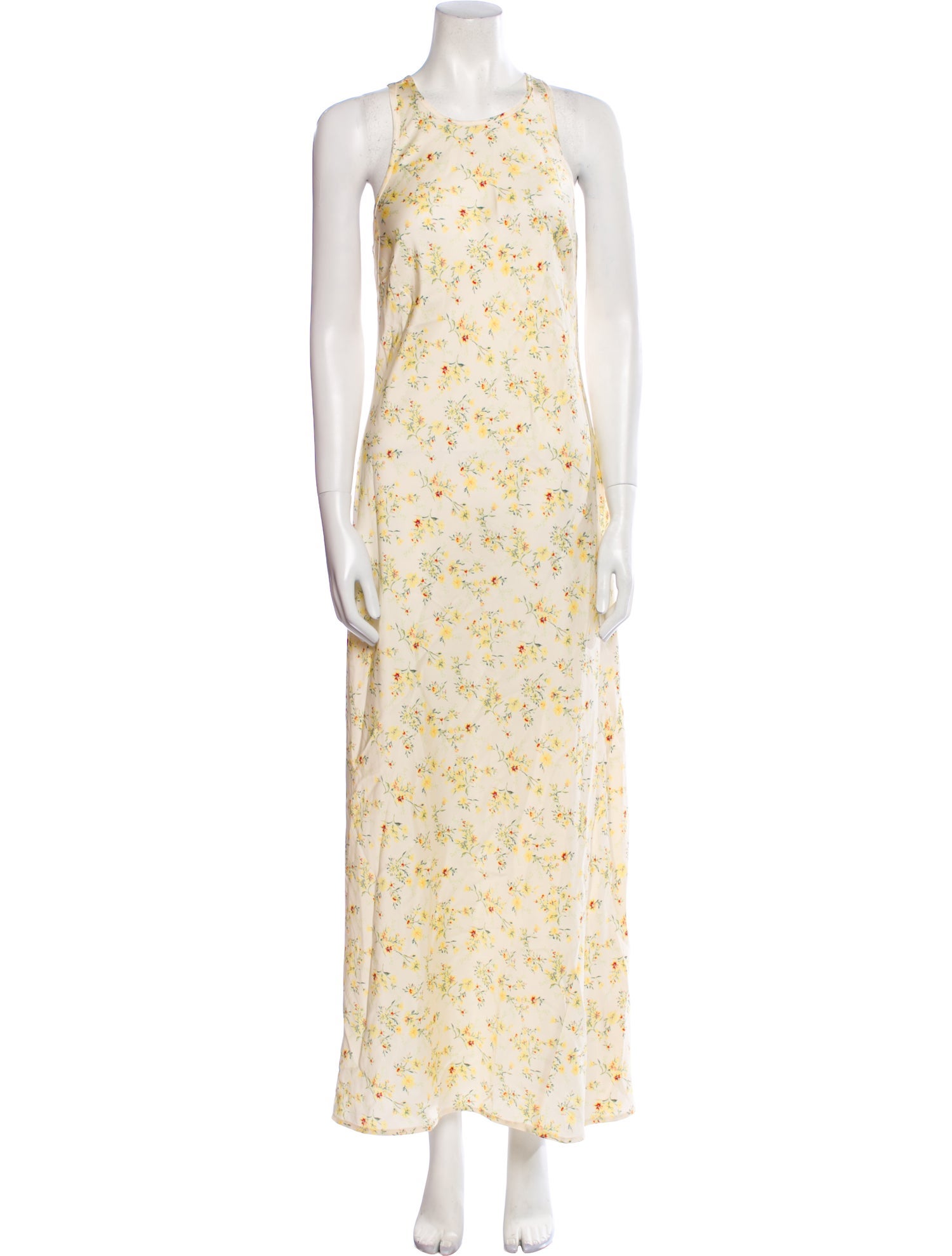 Christian Lacroix Floral Print Long Dress w/ Tags