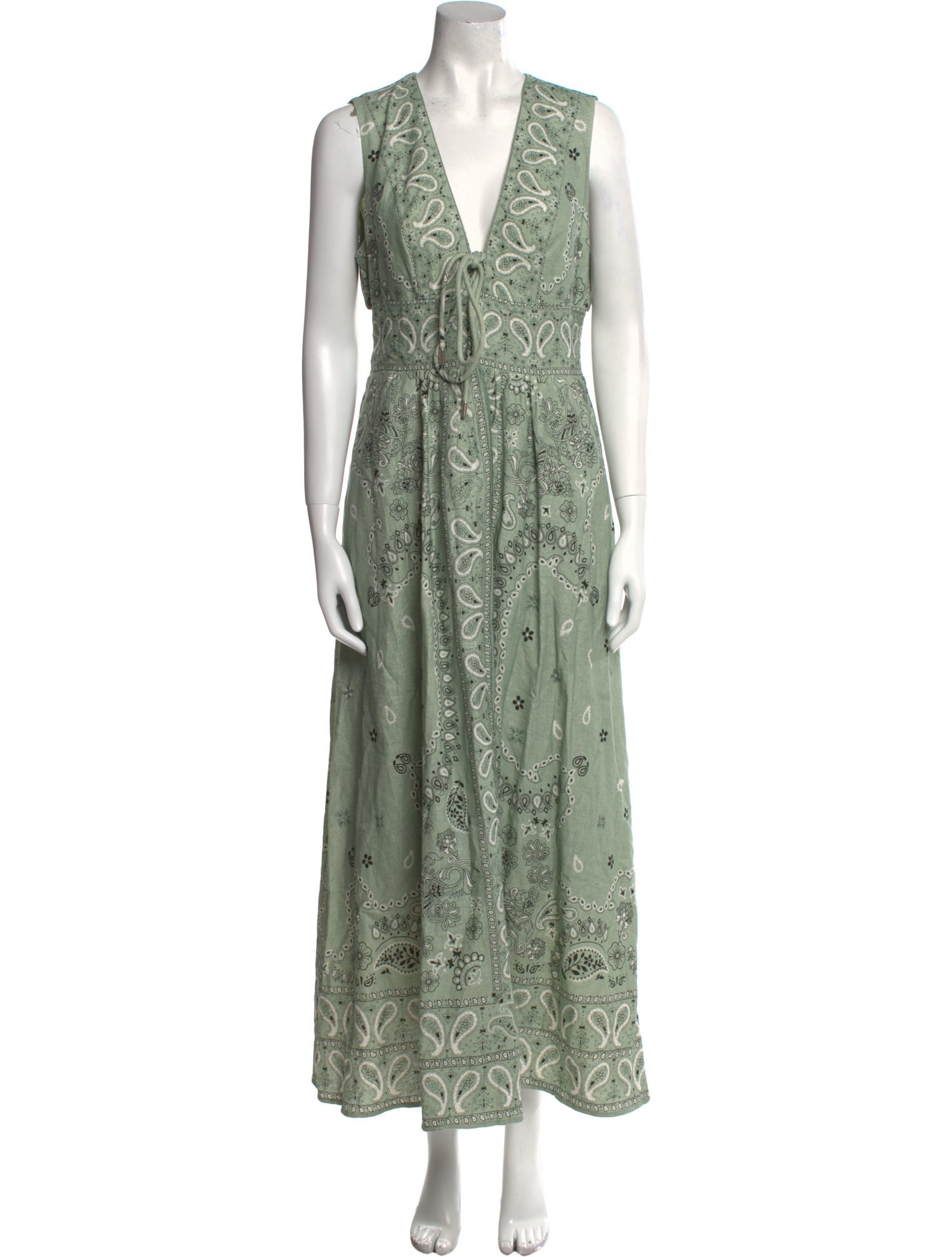 Christian Lacroix Paisley Print Long Dress