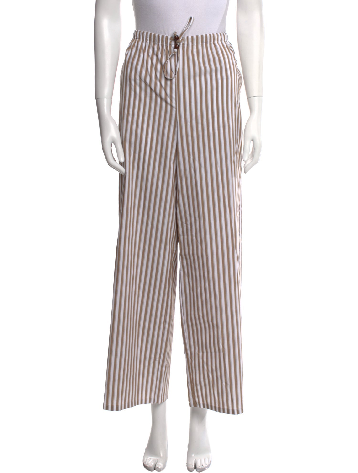 Christian Lacroix Striped Wide Leg Pants