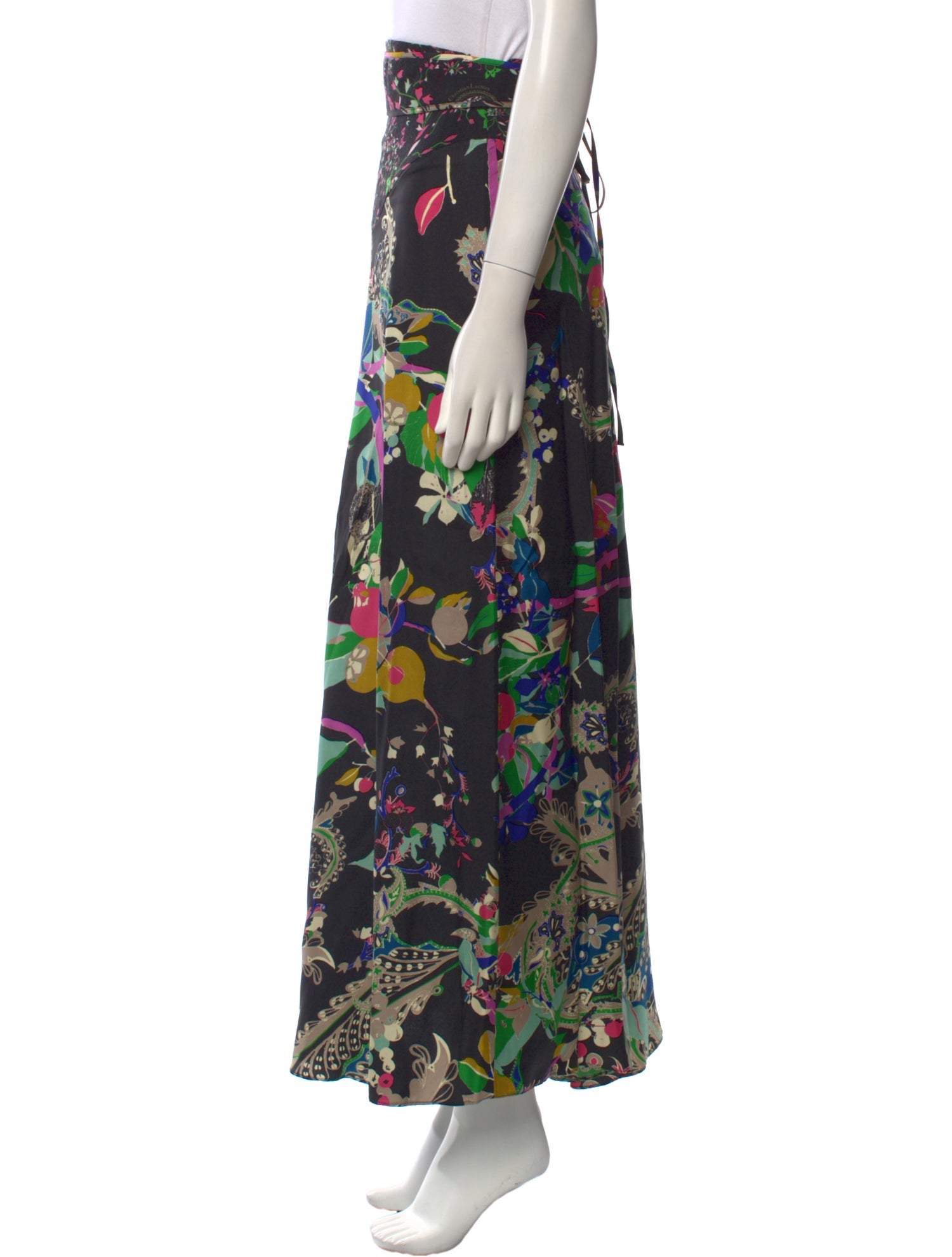 Christian Lacroix Silk Long Skirt
