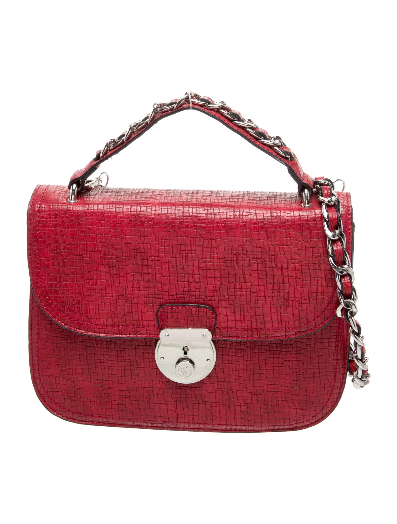 Christian Lacroix Leather Top Handle Bag