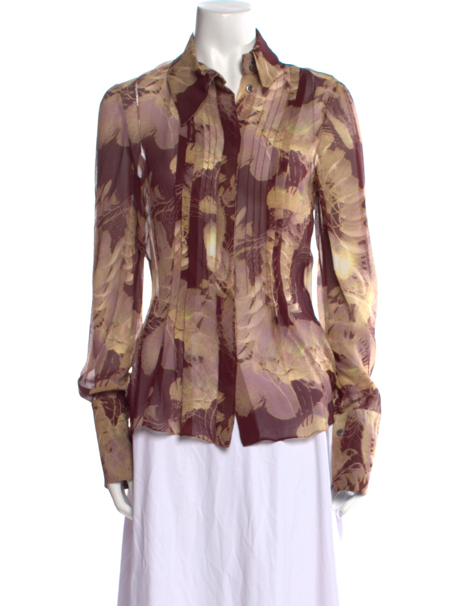 Christian Lacroix Vintage 1990's Button-Up Top