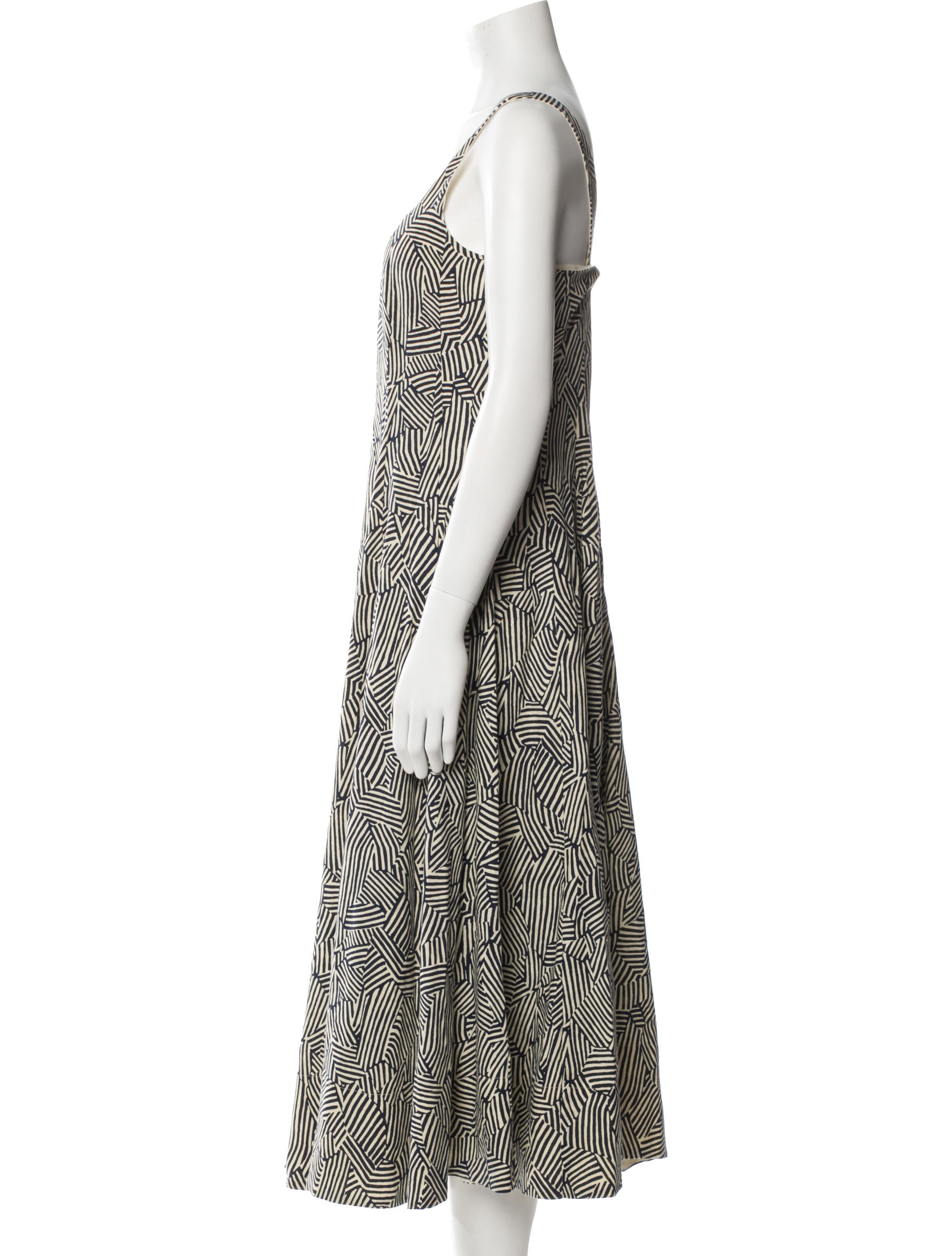 Christian Lacroix Printed Midi Length Dress