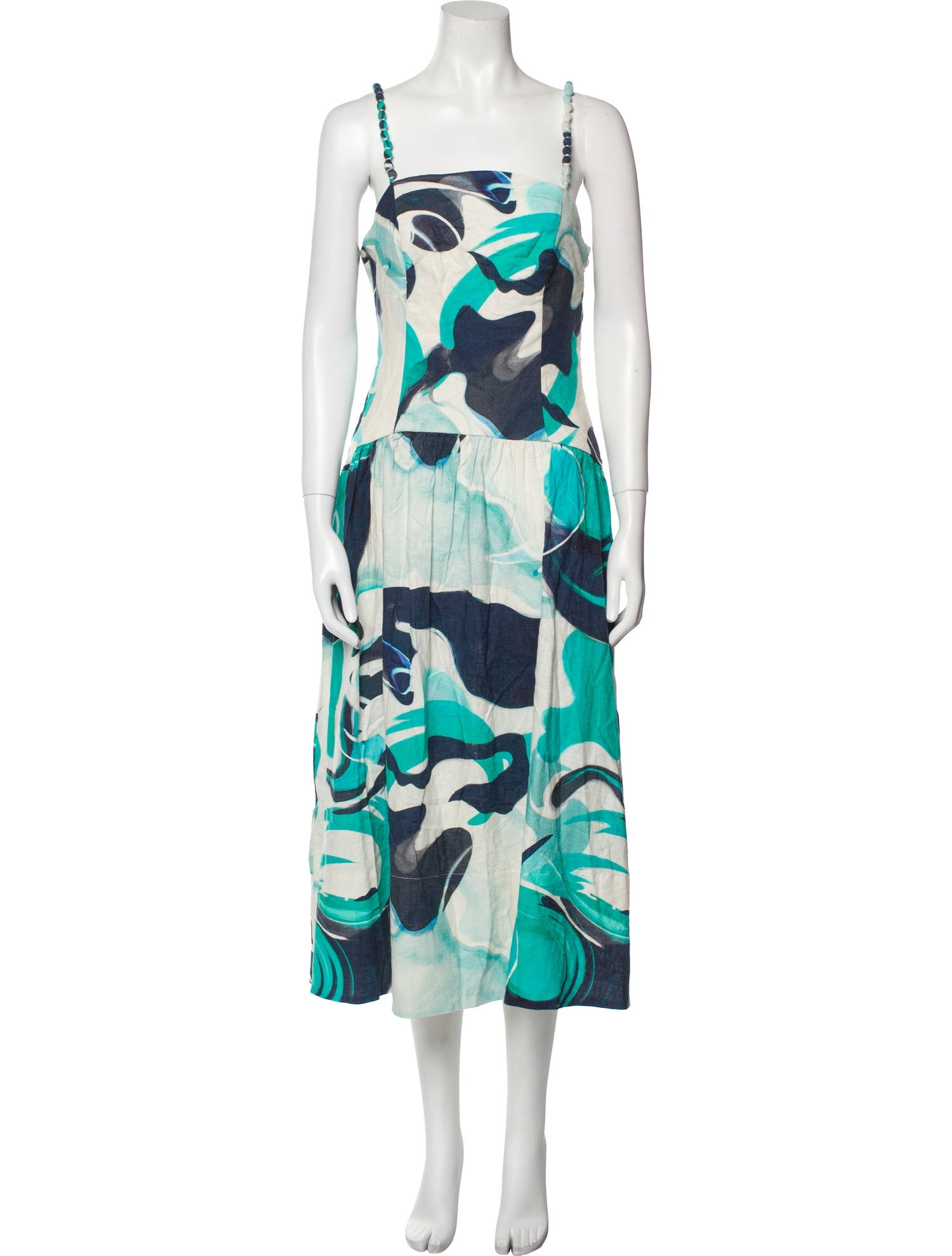 Christian Lacroix Floral Print Long Dress