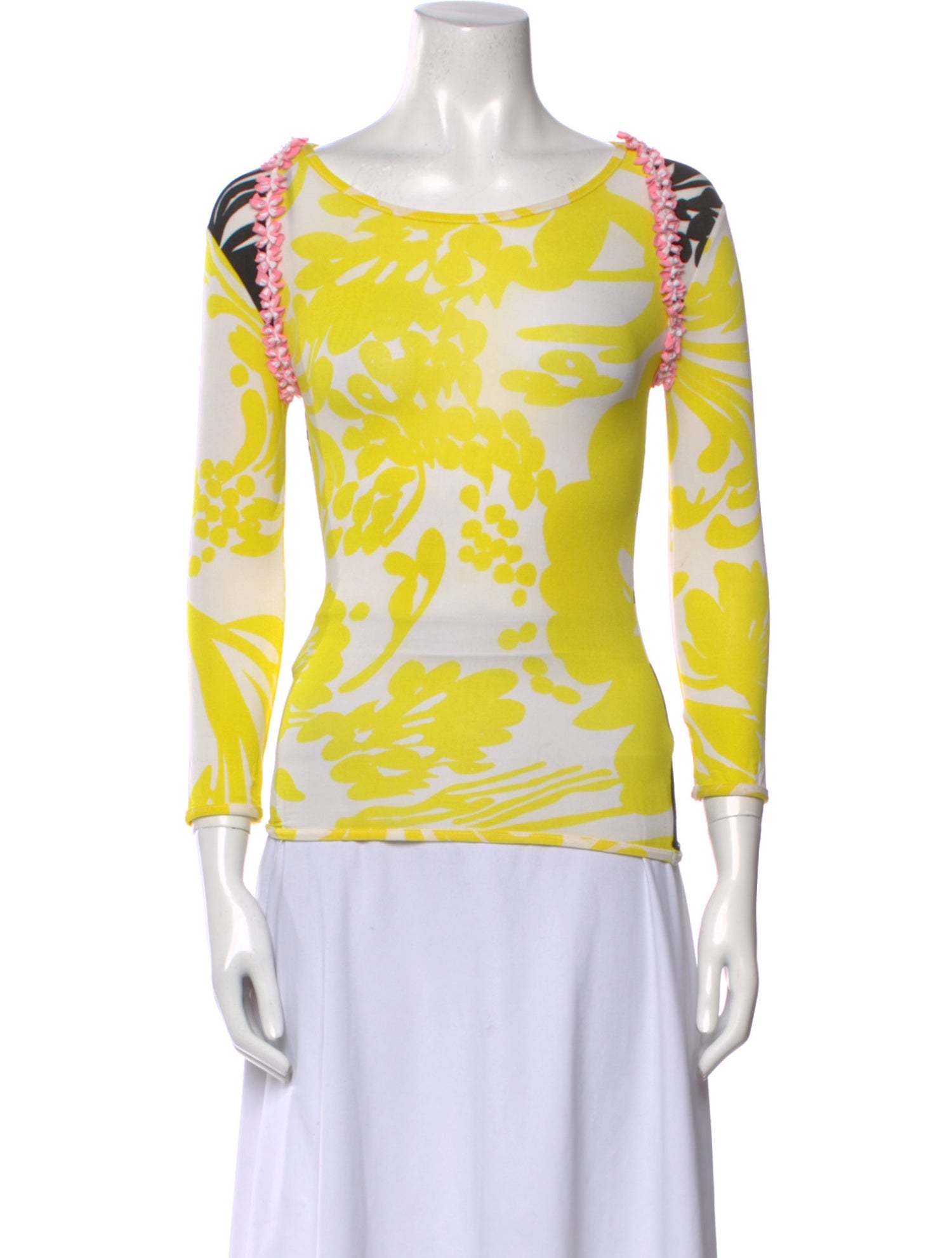 CHRISTIAN LACROIX　シルク100％　トップス　ノースリーブ CHRISTIAN LACROIX シルク100％ トップス ノースリーブ