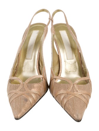 Christian Lacroix Slingback Pumps