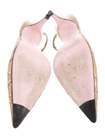 Christian Lacroix Slingback Pumps