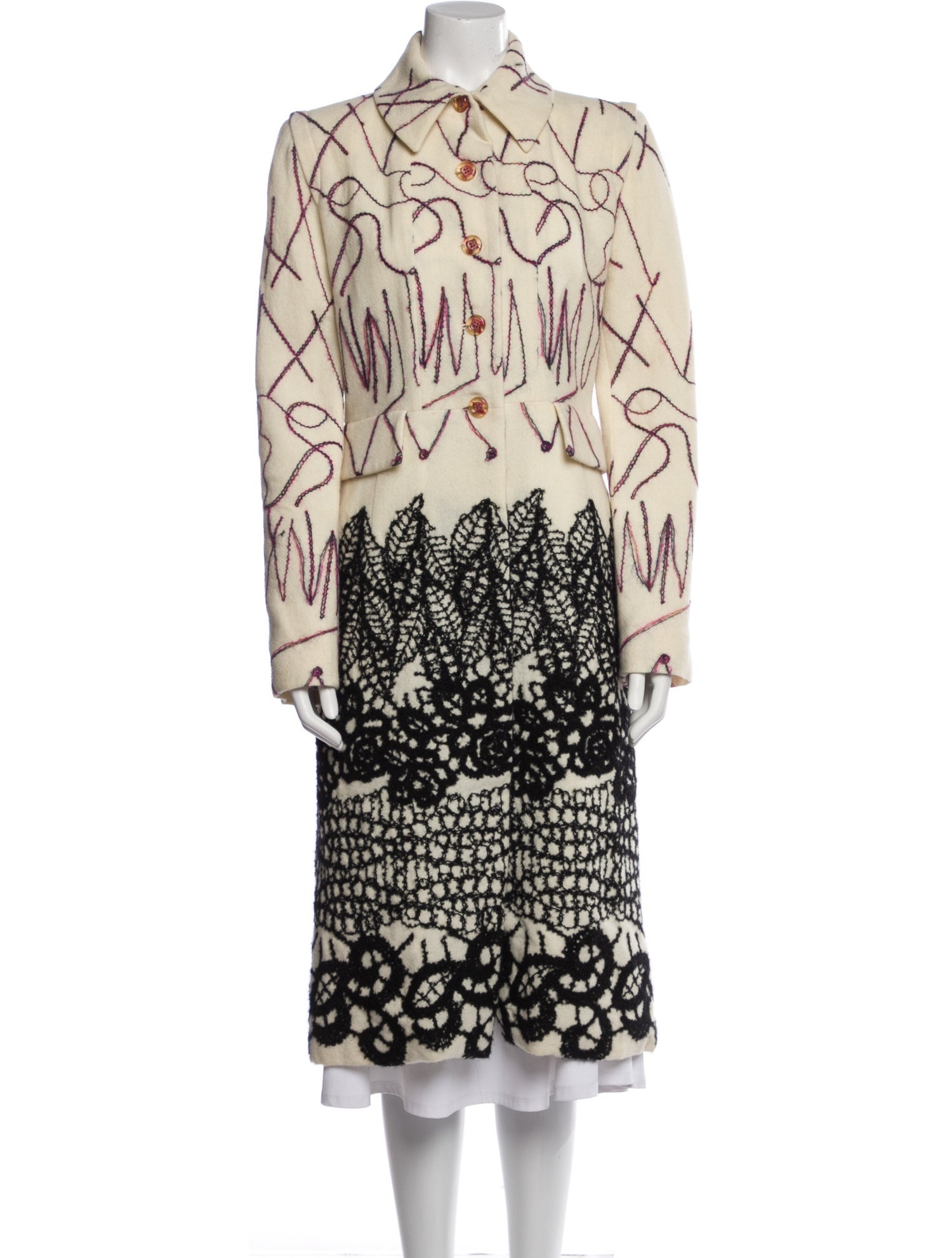 Christian Lacroix Vintage 1990's Trench Coat