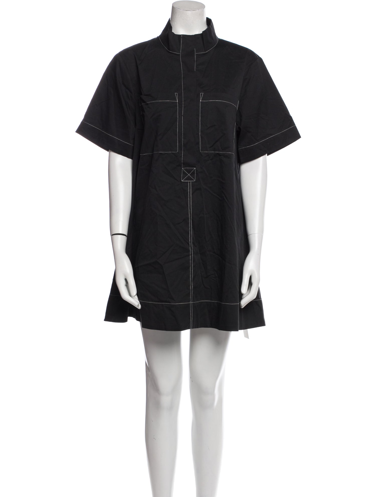 Christian Lacroix Mock Neck Mini Dress w/ Tags