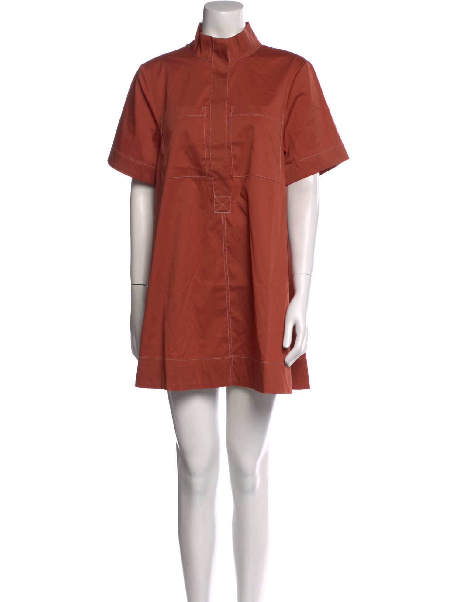 Christian Lacroix Mock Neck Mini Dress w/ Tags