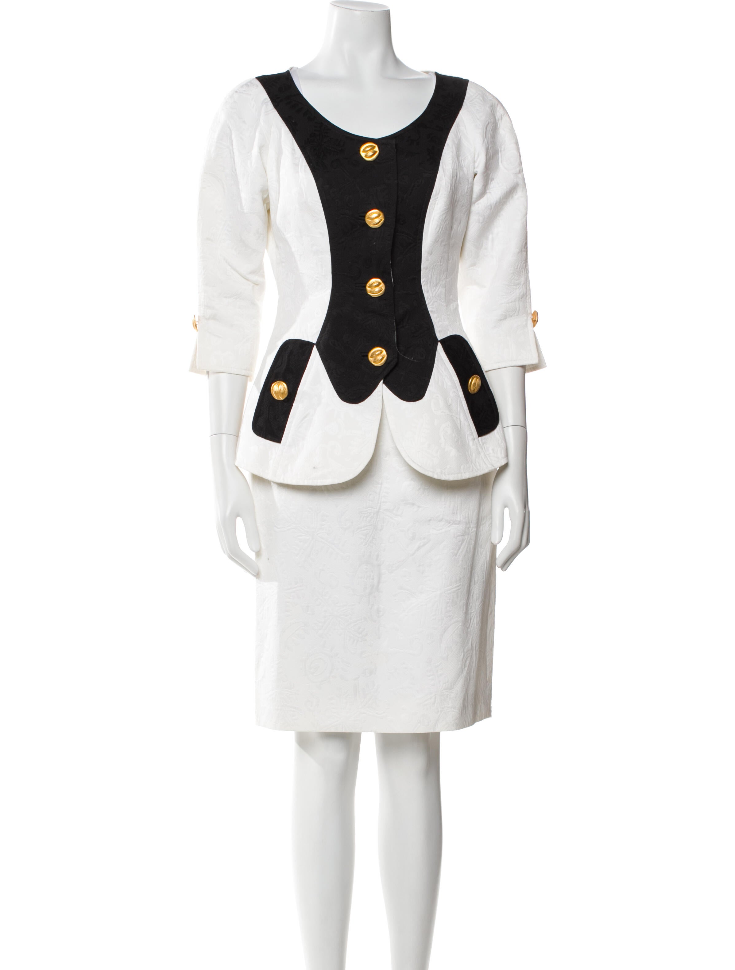 Christian Lacroix Vintage 1993 Skirt Suit