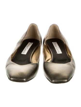 Christian Lacroix Leather Ballet Flats