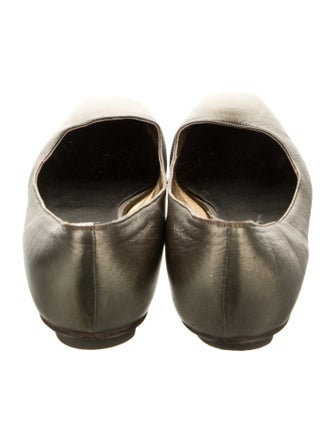 Christian Lacroix Leather Ballet Flats