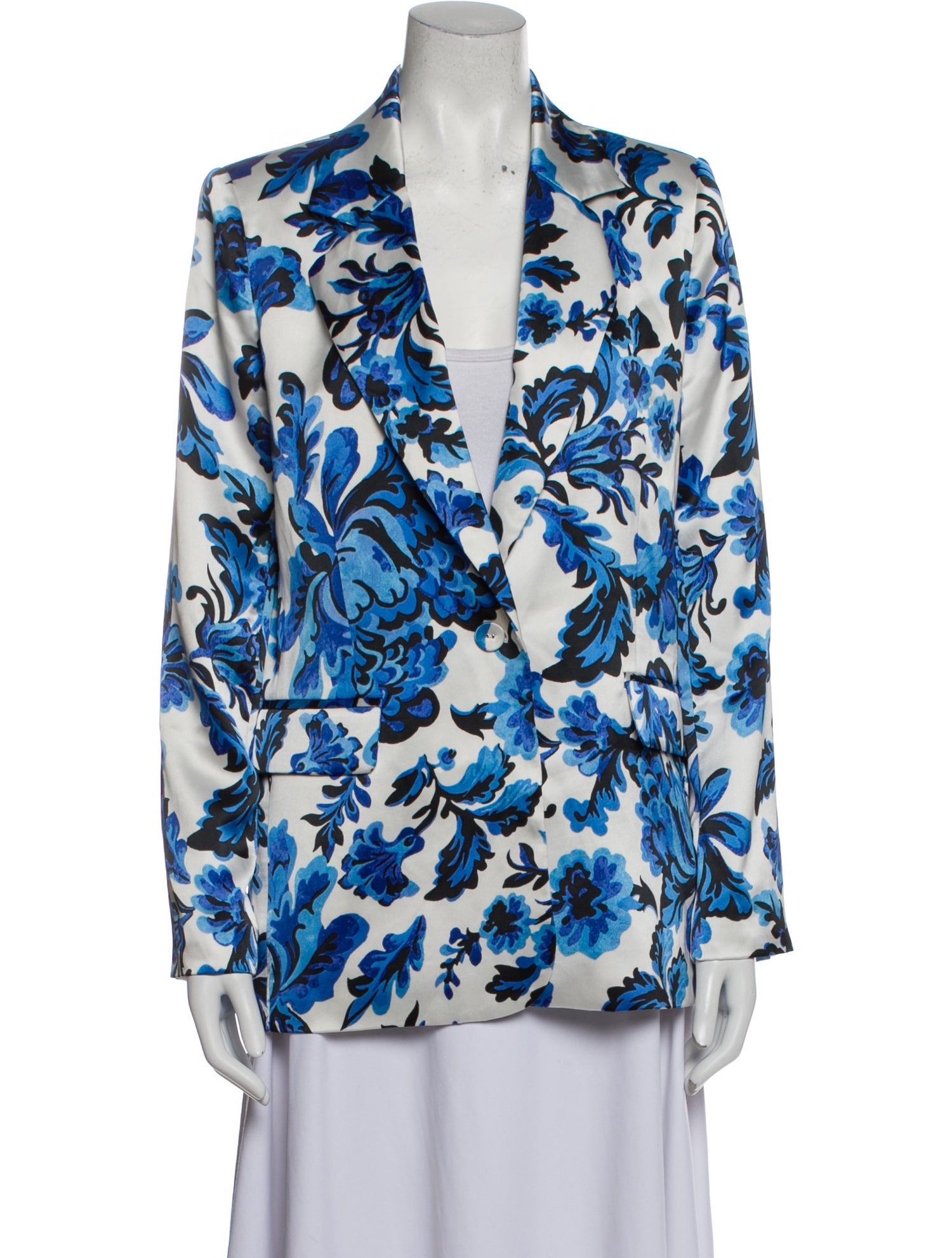 Christian Lacroix Floral Print Blazer
