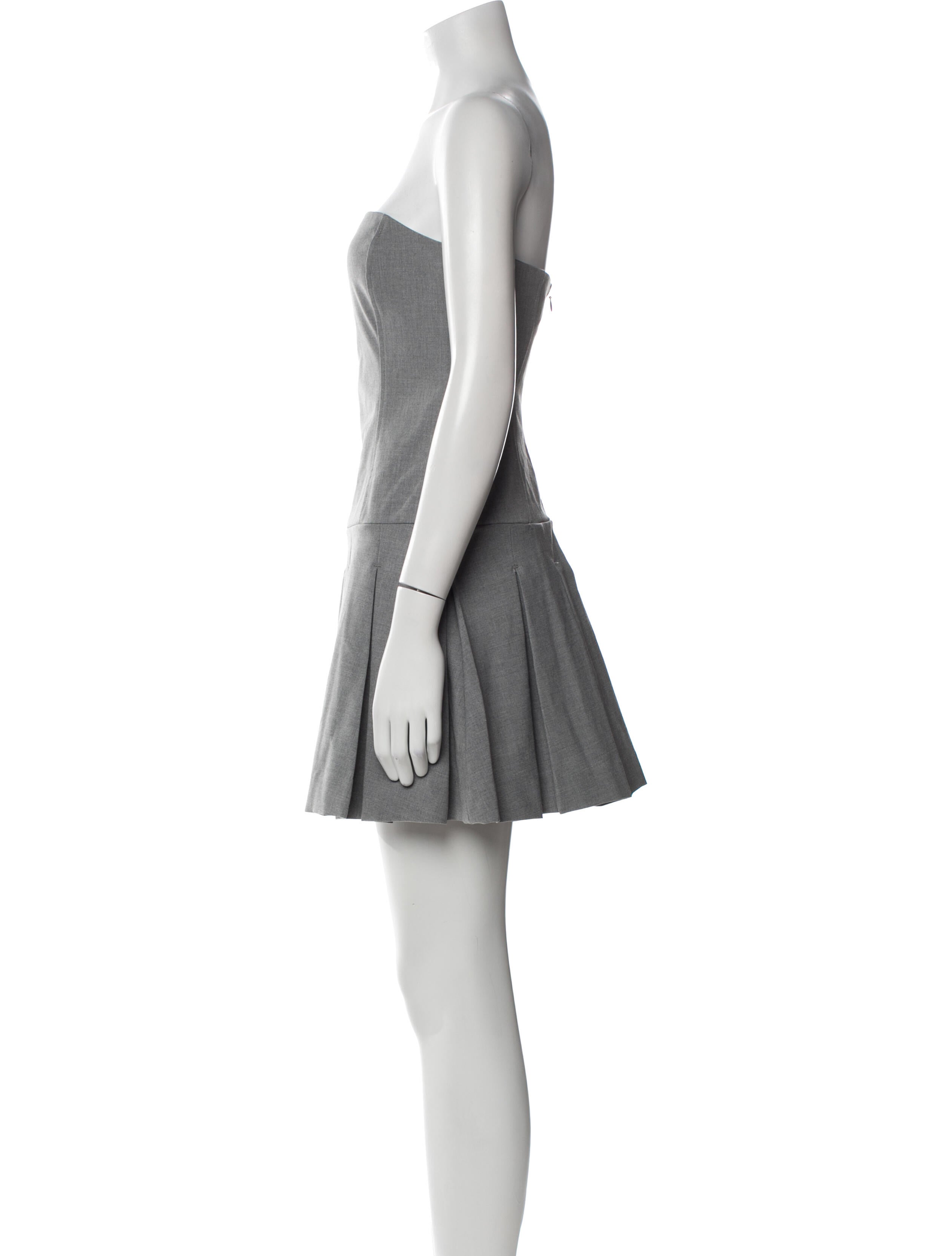 Christian Lacroix Strapless Mini Dress